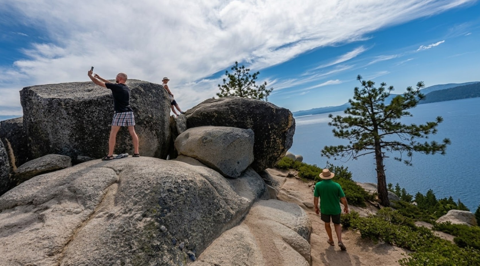 actividades caminata y cenderismo en lake tahoe nevada lugares turisticos latinos en nevada