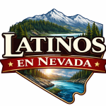 latinos en nevada sitio web logo oficial